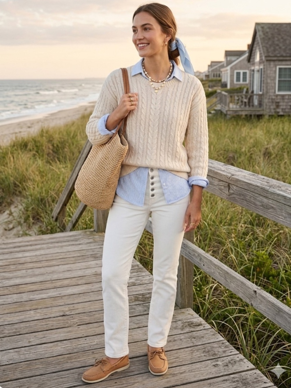 Cabi Button Fly Straight Leg White Jeans Size 2 Style 6284